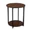 Household Essentials Jamestown 24" Round End Table